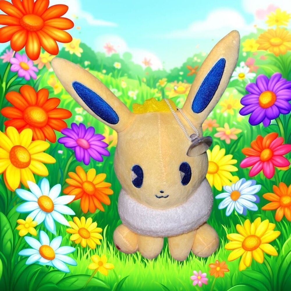 Pokemon Stuffed Doll Mix Ole Eevee Plush Japan WINDOW P65